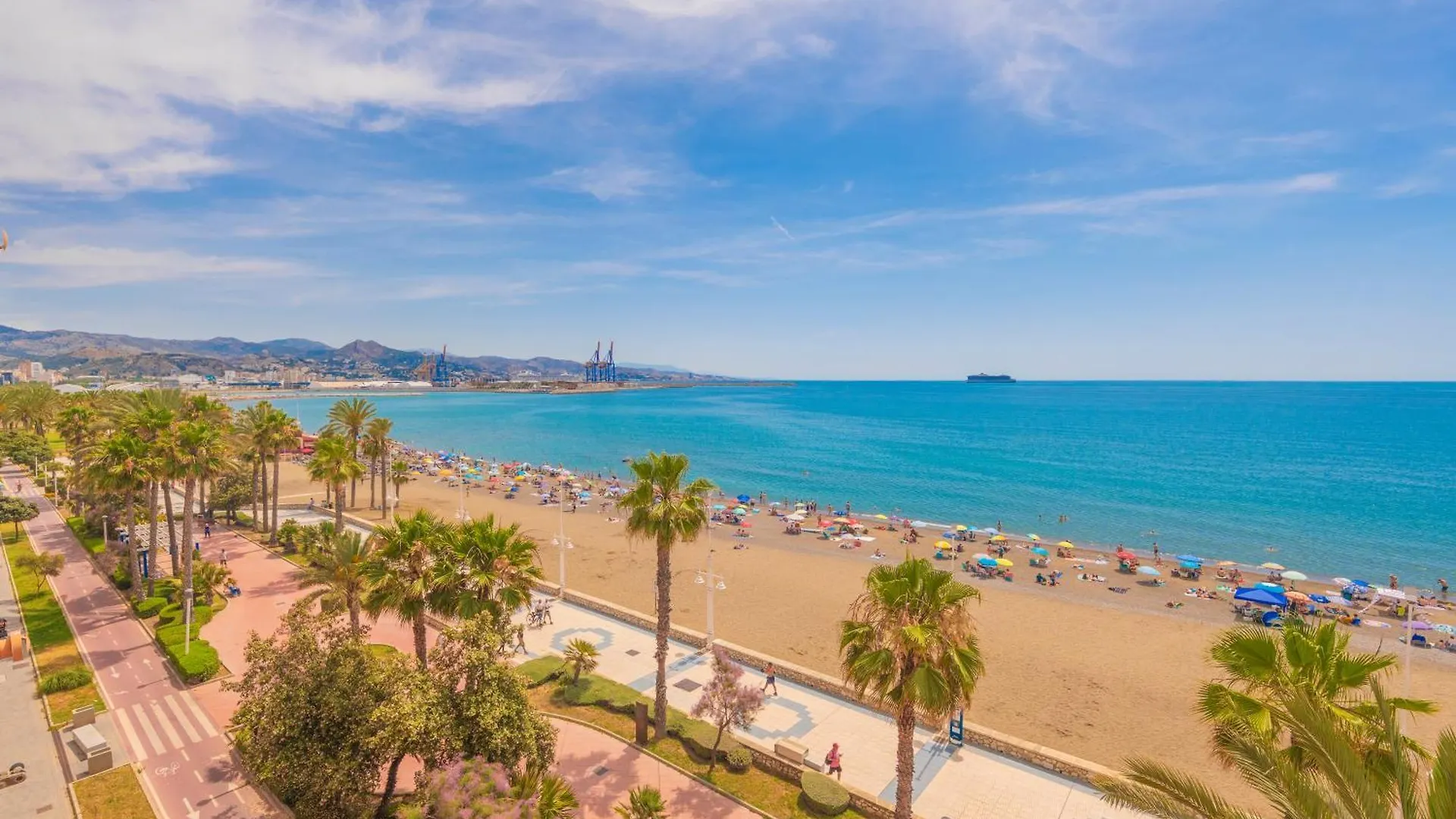 Amplio Apartamento Frente Al Mar Málaga 0*,  Spanien